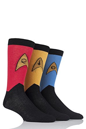 Star Trek Uniforms Cotton Socks