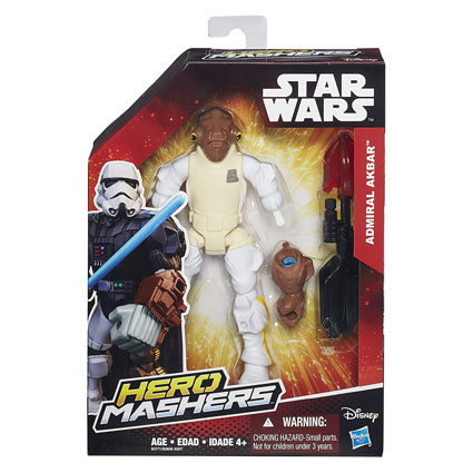 Admiral Ackbar Star Wars Hero Mashers Box