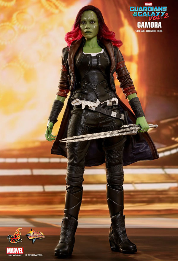 Gamora With Sword Hot Toys Guardians of The Galaxy Vol 2