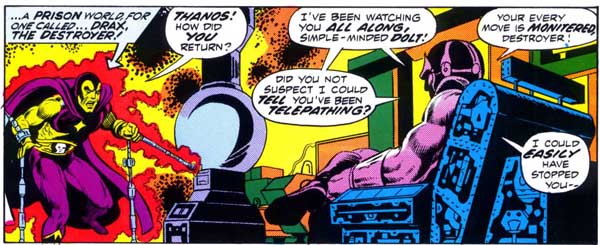 First Appearance of Thanos