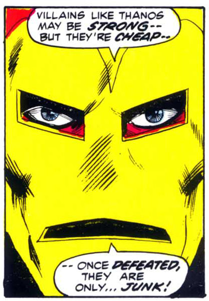 Iron Man Describes Thanos as Cheap
