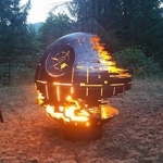 Custom Designed Death Star Fire Pit