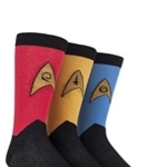 Star Trek Uniforms Cotton Socks