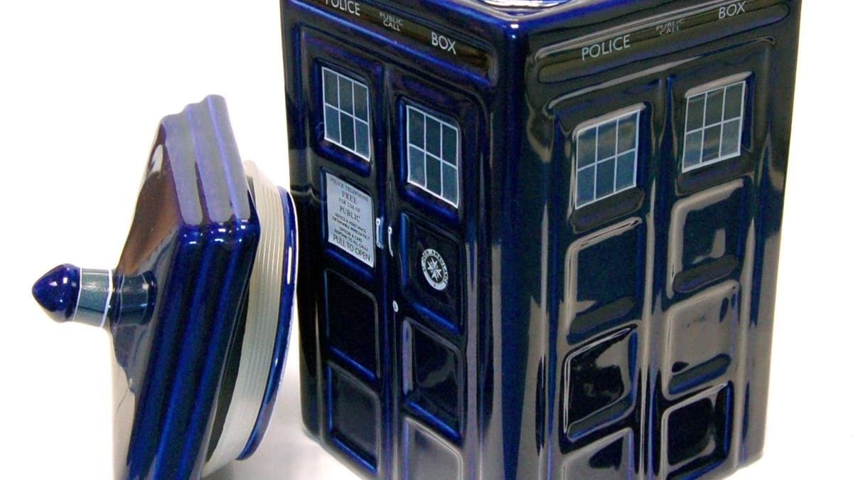 Doctor Who Tardis Cookie Jar