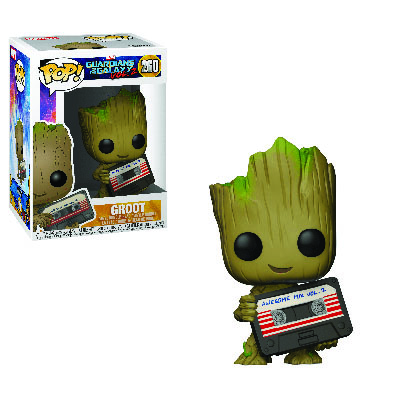 Groot With Mixtape Funko  POP! Marvel 260