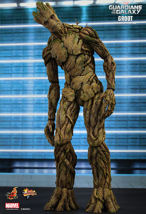 Movie Accurate 1/6 Scale Groot Hot Toys Marvel Figure