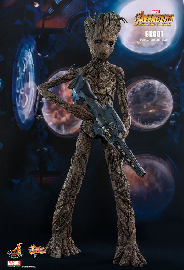 Teenage Groot Hot Toys 1/6 Scale Figure