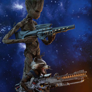 Groot and Rocket Racoon - Infinity War Hot Toys