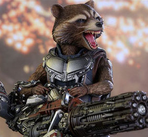 Rocket Racoon Hot Toys Guardians of the Galaxy Vol 2