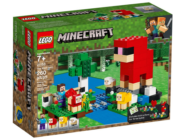 The Wool Farm - LEGO Minecraft 21153