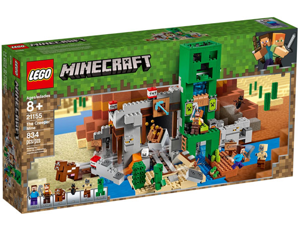 LEGO 21155 Minecraft The Creeper Mine Box