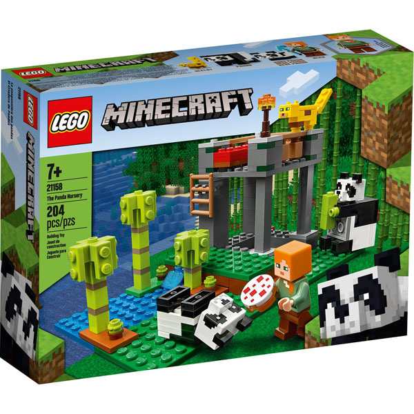 LEGO 21158 Minecraft The Panda Nursery Box