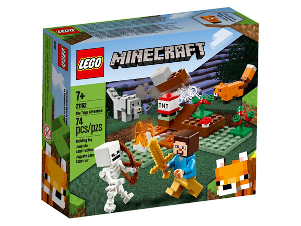 LEGO 21162 Minecraft The Taiga Adventure Box