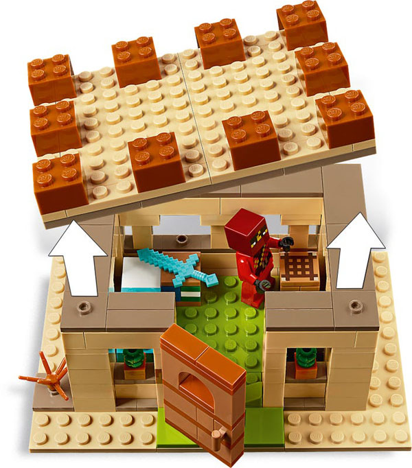  Minecraft LEGO 21160 Details
