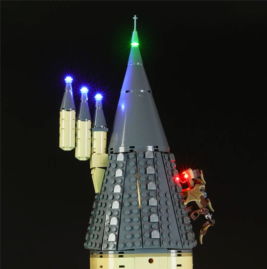 Details of Lego Hogwart’s Castle LED Lighting