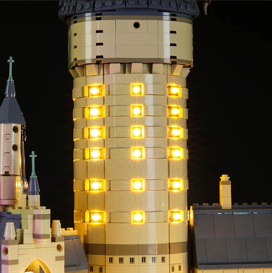 LED Brick Lights for Lego Hogwart's Castle