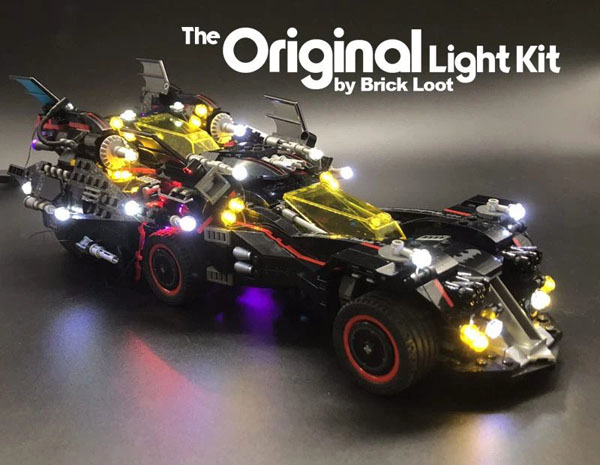 LED Lighting kit for LEGO The Ultimate Batmobile 70917