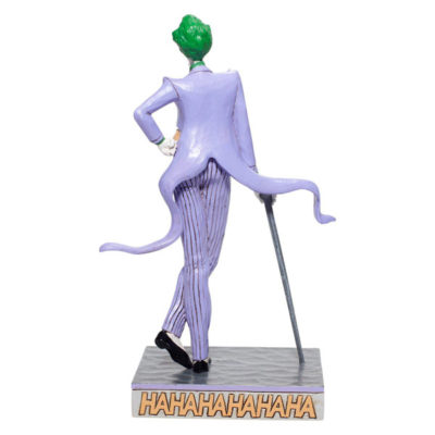 Enesco Joker Statue back