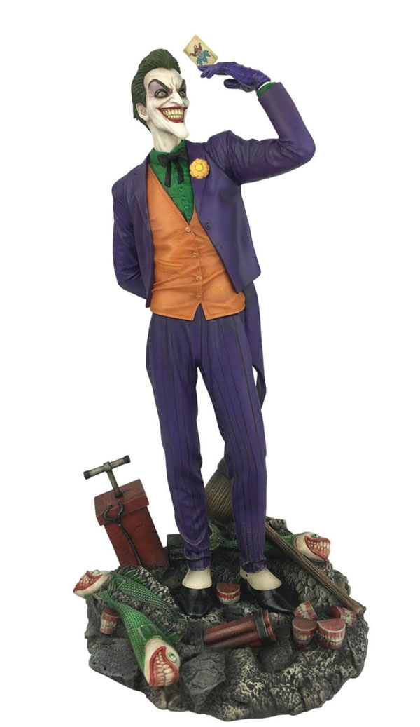 DC Gallery Comic Joker Statue design by Caesar