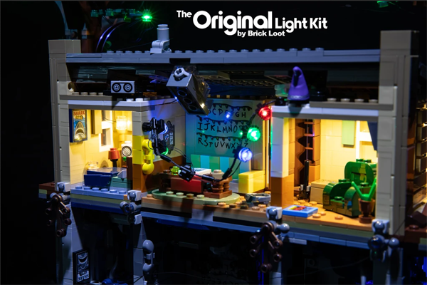 LEGO The Upside Down set 75810 LED lights