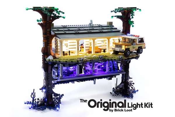 LED Lighting Kit for LEGO Stranger Things: The Upside Down set 75810