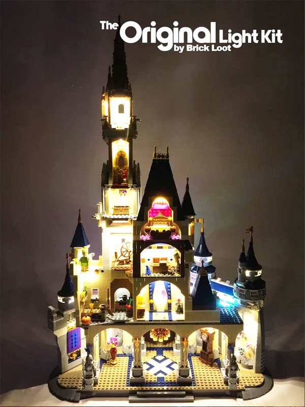 Brick Loot LED Kit for Lego Disney Castle