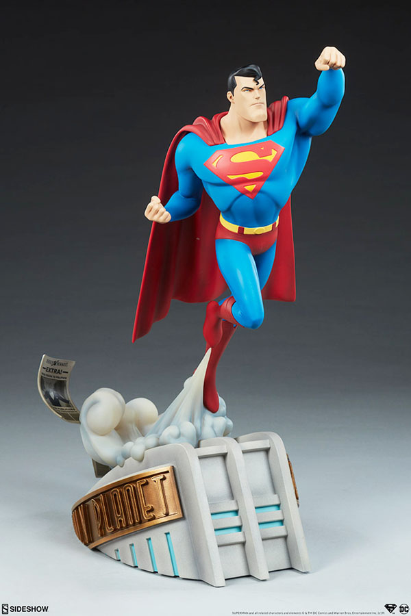 Superman Animated Series Statue