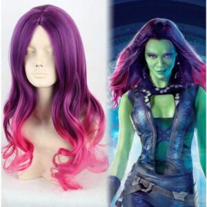 Gamora Cosplay Wig : Guardians of The Galaxy
