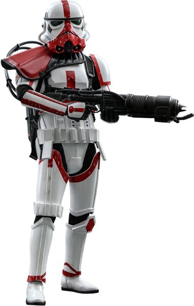 Incinerator Stormtrooper - Sixth Scale Figure by Hot Toys The Mandalorian - Television Masterpiece Series