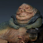 Jabba the Hutt and Throne Statue