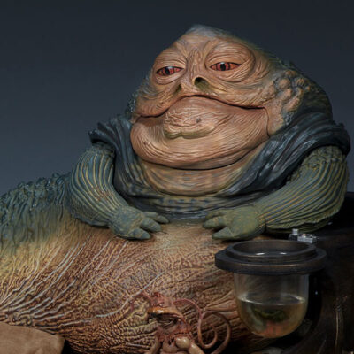 Jabba the Hutt and Throne Statue - Geek Hut