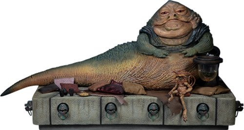 Jabba the Hutt and Throne Deluxe Sixth Scale Figure by Sideshow Collectibles