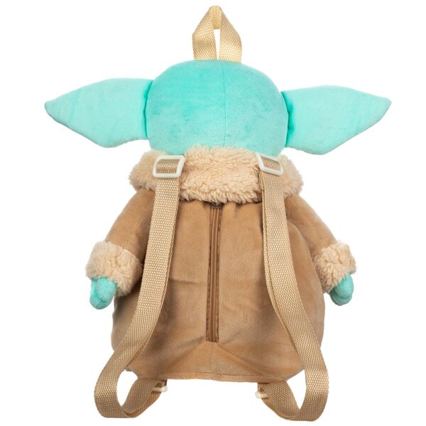 Bioworld Mandalorian Baby Yoda The Child Plush Backpack - Back
