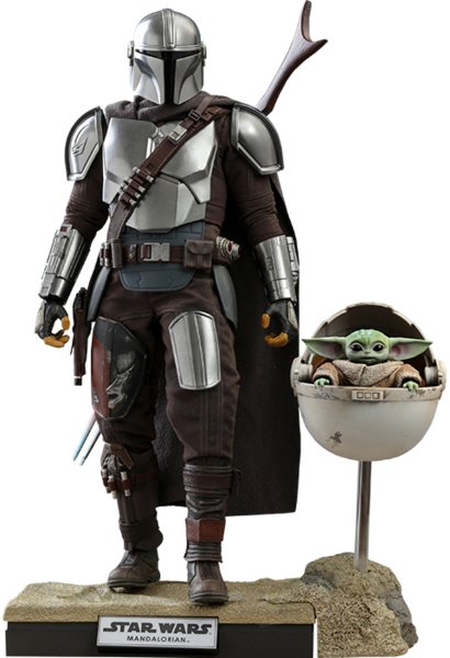 The Mandalorian and The Child Sixth Scale Collectible Set - Hot Toys