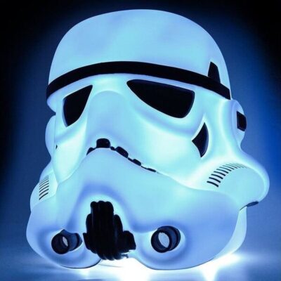 Storm Trooper Head Mood Bedroom Portable Light