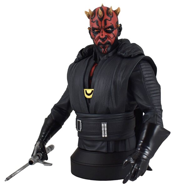 Star Wars Solo Crimson Dawn Darth Maul statue - 1:6 Scale Bust by Diamond Select