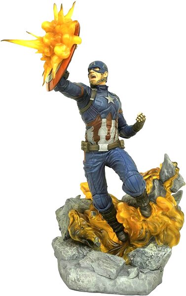 Civil War Captain America Statue by Diamond Select