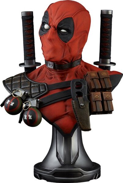 Deadpool Life-Size Bust by Sideshow Collectibles