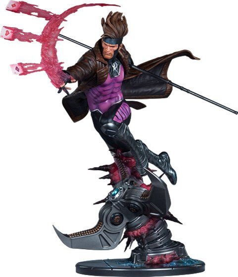 Gambit Maquette - Polyresin Statue by Sideshow Collectibles - Marvel X-Men