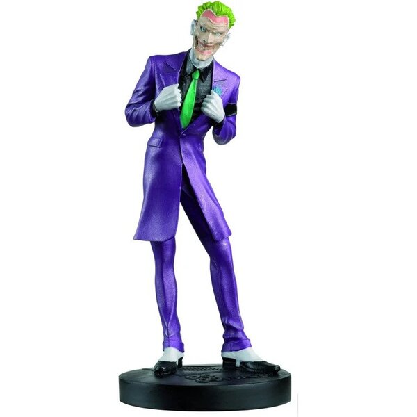 The Joker & Harley Quinn Box Set - Eaglemoss Masterpiece Collection - 13 CM Joker Metallic Resin Figure