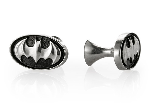 Batman Insignia Cufflinks by Royal Selangor - DC Comics Batman Gifts