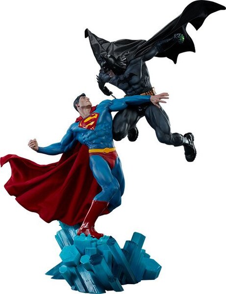  DC Comics Batman vs Superman Diorama by Sideshow Collectibles