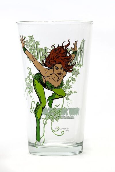 Poison Ivy Toon Tumbler Pint Glass by PopFun Merchandising