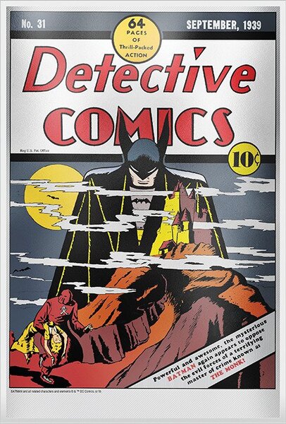 Pure Silver Collectible Detective Comics #31 Replica by New Zealand Mint