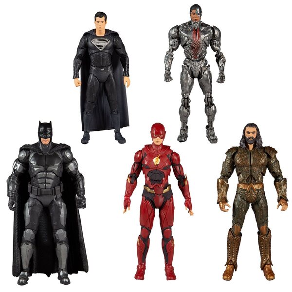 Zack Snyder Justice League 7-Inch Action Figure Case of 6