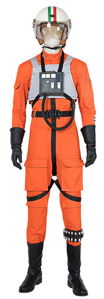 Luke Skywalker X-Wing Pilot Fighter Cosplay Costume