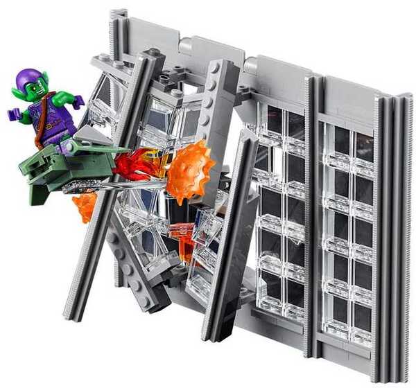 Daily Bugle Lego Set 76178 Details - Green Goblin