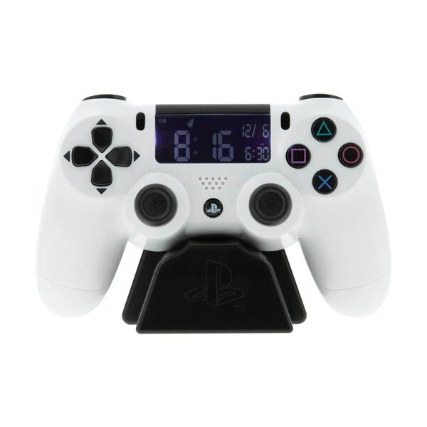 Playstation White Controller Alarm Clock