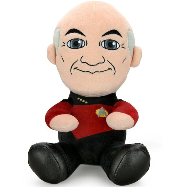 Star Trek Jean Luc Picard 8-Inch Phunny Plush - Nerdy Plush Toys
