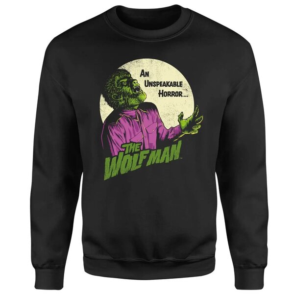 Universal Monsters The Wolfman Retro Sweatshirt